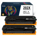 HP 202X CF500X Compatible Black Toner Cartridges 2 Pack